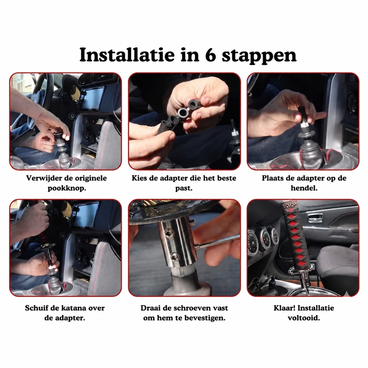 Katana Pookknop – Japanse Tuning Stijl voor je Auto