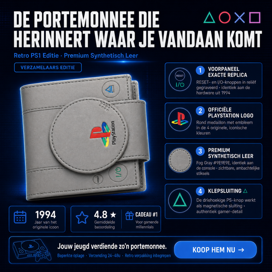 Retro Portemonnee